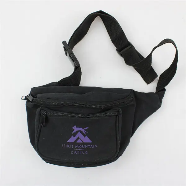 Spirit Mountain Casino Black Fanny Pack Belt Bag