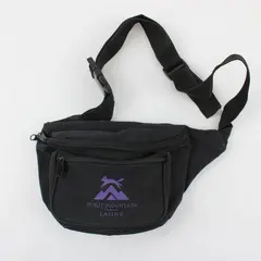 Spirit Mountain Casino Black Fanny Pack Belt Bag