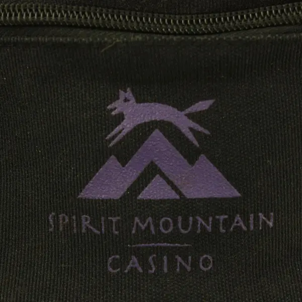 Spirit Mountain Casino Black Fanny Pack Belt Bag