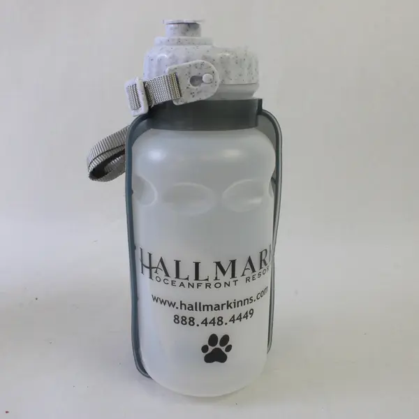 Set of 2 Lixit Thirsty Dog 20oz Portable Water Bottles Hallmark Oceanfront
