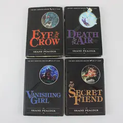 The Boy Sherlock Holmes Series Cases 1st - 4th Shane Peacock HC DJ 2007 - 2010