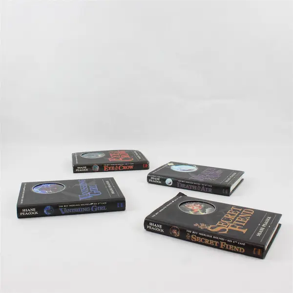 The Boy Sherlock Holmes Series Cases 1st - 4th Shane Peacock HC DJ 2007 - 2010