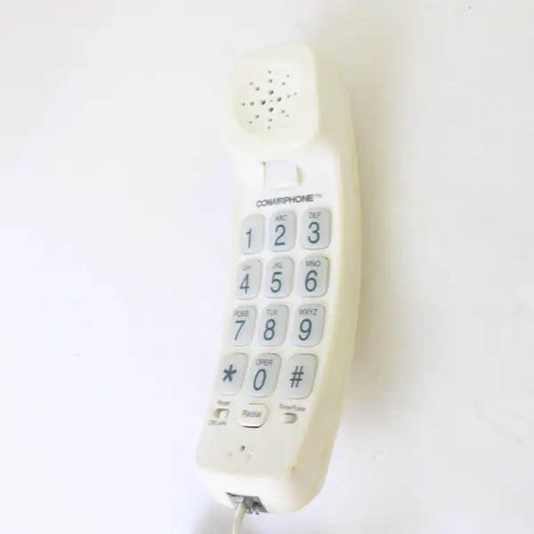 Conair Corporation PR5007 White Corded Phone Used Untested