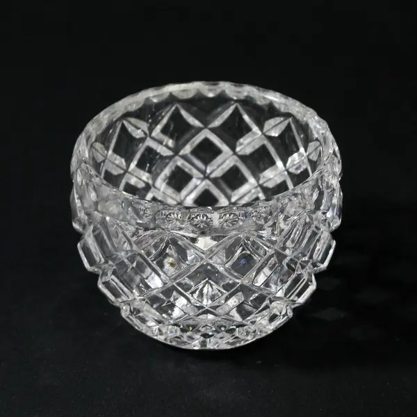 Canterbury Open Crystal Sugar Bowl by Ceska