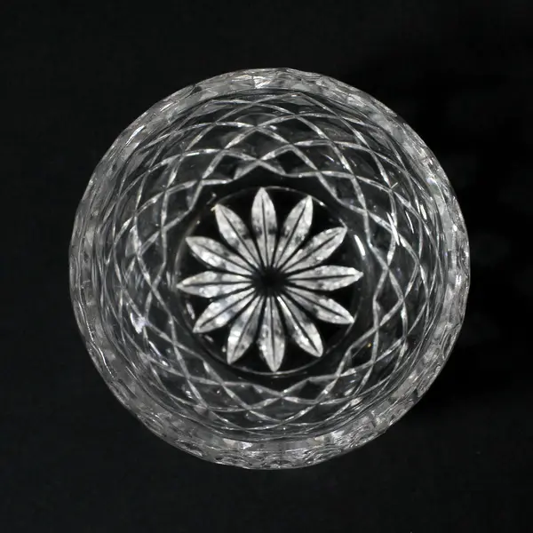 Canterbury Open Crystal Sugar Bowl by Ceska
