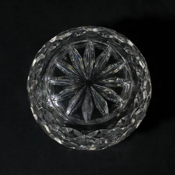 Canterbury Open Crystal Sugar Bowl by Ceska