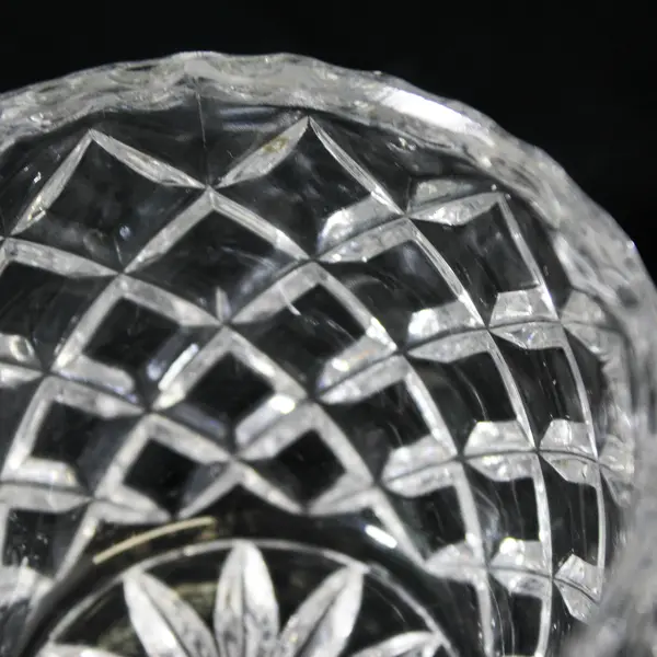 Canterbury Open Crystal Sugar Bowl by Ceska
