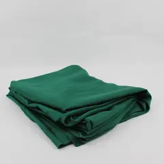 Unbranded Solid Emerald Green Color Rectangle Fabric Tablecloth Decor 60" x 100"