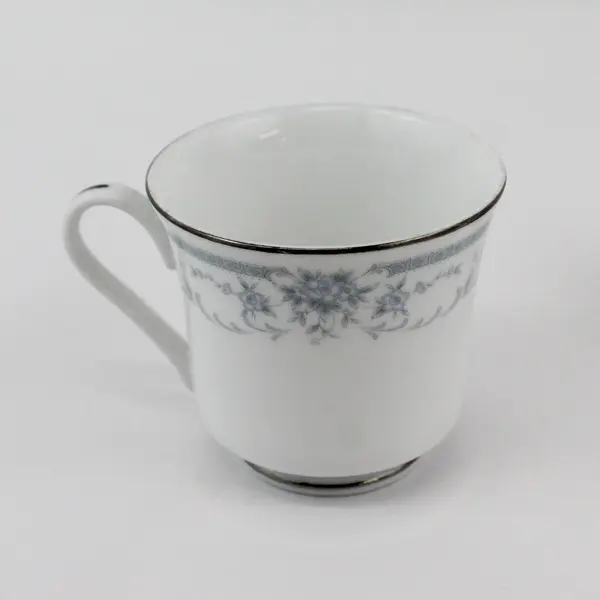 Set of 2 Sheffield Blue Whisper Porcelain Fine China Cup/Saucer Made in Japan