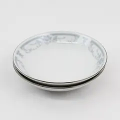 Two Sheffield Blue Whisper Porcelain Fruit Bowls 5.5"
