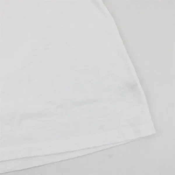 Time And Tru Solid White Color Short Sleeve T-Shirt Cotton/Poly Womens Size XXXL