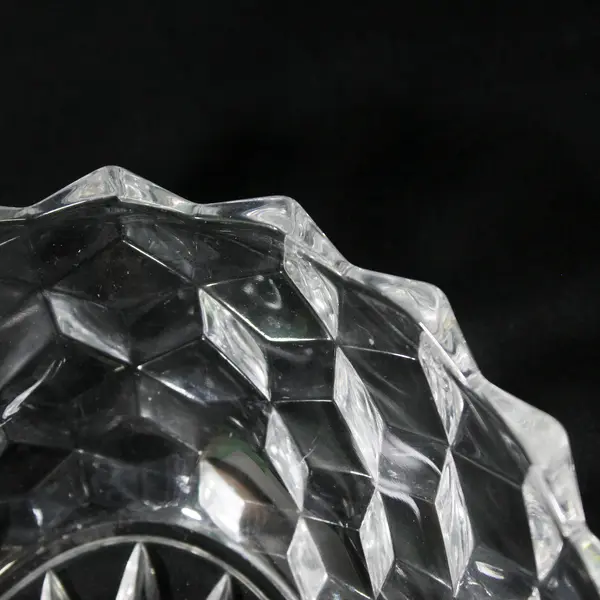 Vintage Fostoria American Oval Vegetable Serving Bowl 9 Inch Clear Glass