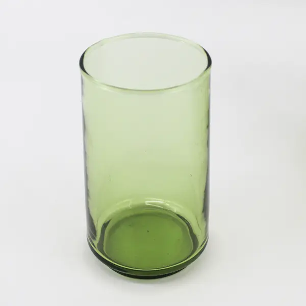 Set of 8 Anchor Hocking Finlandia Avocado Green 12oz Tumblers