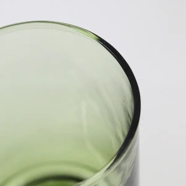 Set of 8 Anchor Hocking Finlandia Avocado Green 12oz Tumblers