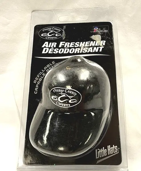 Orange County Choppers Helmet Shape Air Freshener Refillable Hanging Little Hats