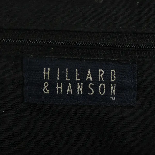 Hillard & Hanson Women's Black Leather Mini Backpack Purse