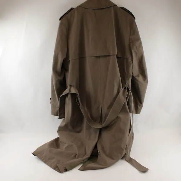 London Fog by Wamsutta Beige Trench Coat Size 42 Long