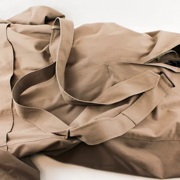 London Fog by Wamsutta Beige Trench Coat Size 42 Long