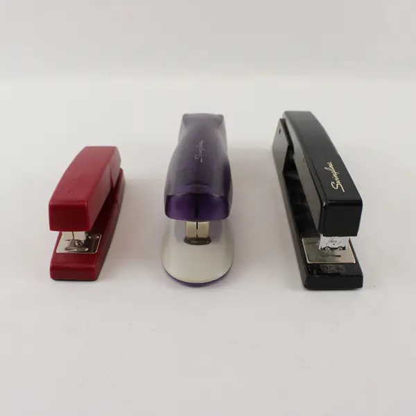 3 Swingline Staplers Various Models Good Condition W/ Staples Included