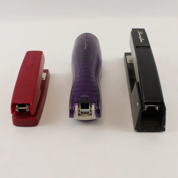 3 Swingline Staplers Various Models Good Condition W/ Staples Included