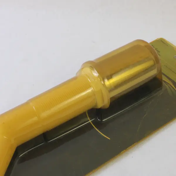 Plumb Pak PP855-70 Dishwasher Air Gap 5/8 in OD Inlet 7/8 in OD Outlet Gold