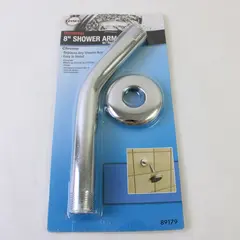 Danco 89179 Universal 8 in Shower Arm with Flange Chrome NEW