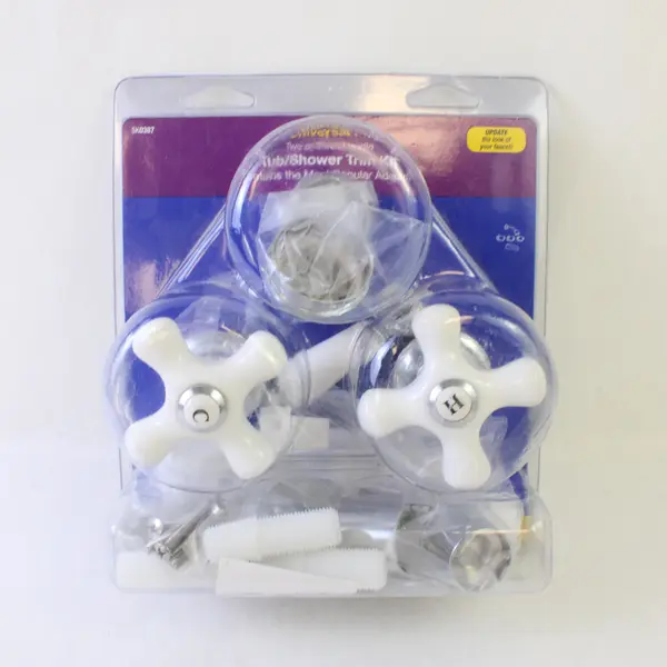 BrassCraft SK0387 Universal Chrome Tub & Shower Trim Kit - New
