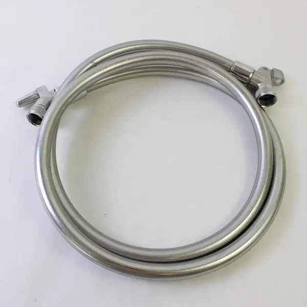 Stainless Steel Flexible Plumbing Hose Supply Line 4.5 Ft Open Box