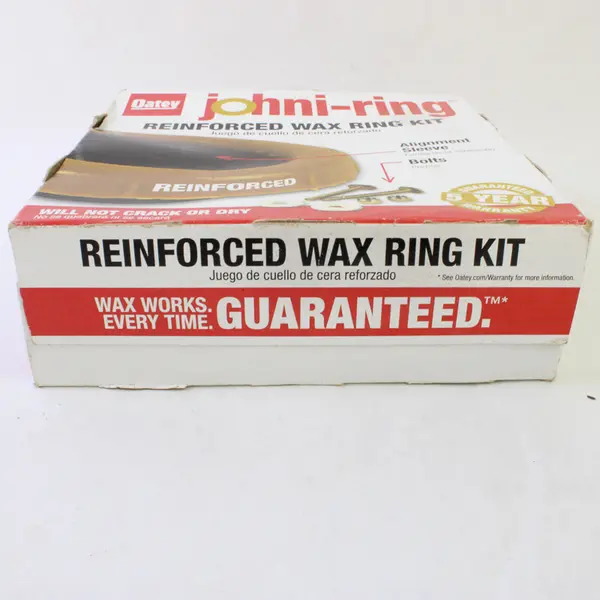 Oatey Johni-Ring 31182 Reinforced Wax Ring Kit Toilet Seal New