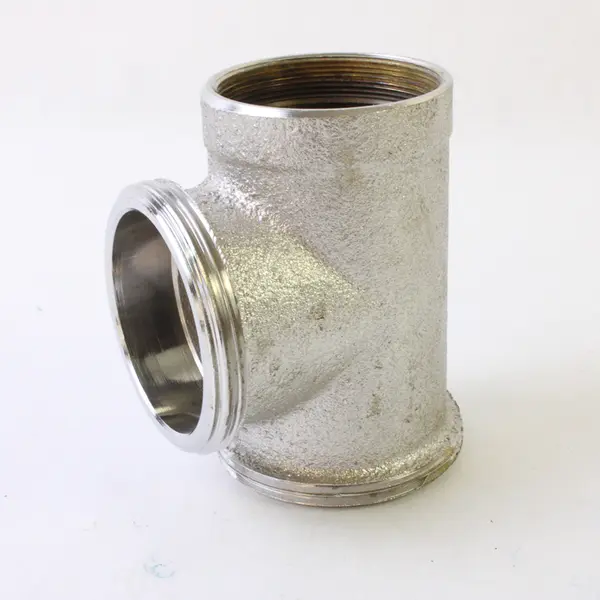 Galvanized Malleable Iron Tee Pipe Fitting 1 3/4" - New Open Box