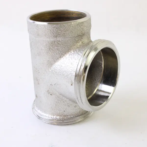 Galvanized Malleable Iron Tee Pipe Fitting 1 3/4" - New Open Box
