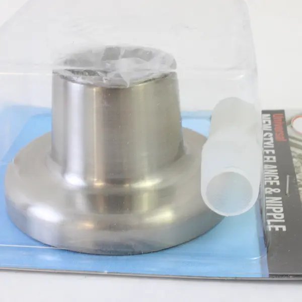 Lot of 2 Danco 89251 Brushed Nickel Universal Adjustable Flange & Nipple