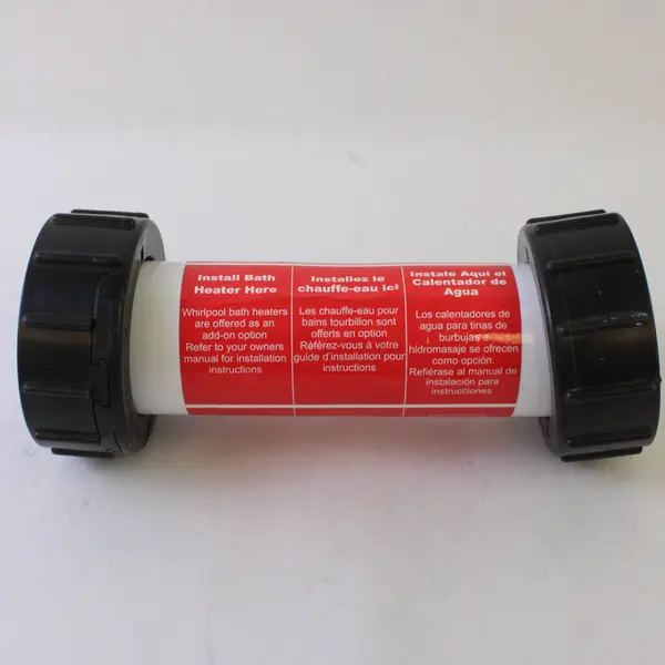 Whirlpool Bathtub Heater Blank Insert 8x3.25x3.5in Used