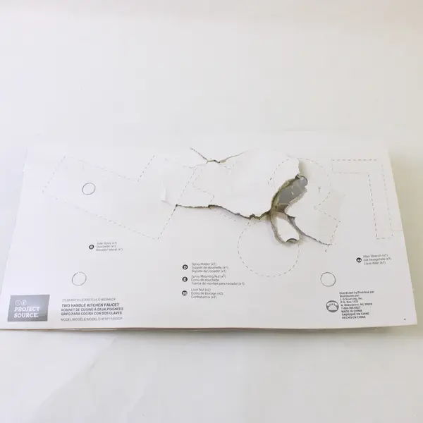 Project Source Kitchen Faucet Spray Head Attachment - Open Box (Parts Missing)