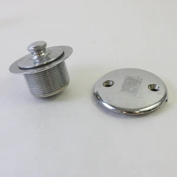 Lot Assorted Bath Fixtures Lift-Turn Drain Stopper Faceplate Handles