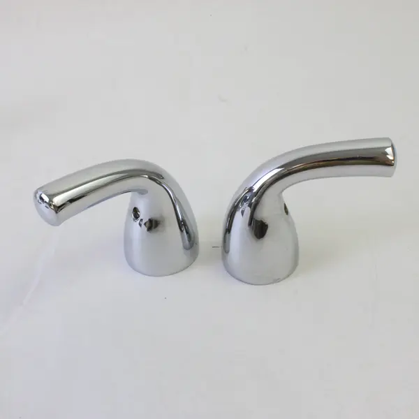 Lot Assorted Bath Fixtures Lift-Turn Drain Stopper Faceplate Handles