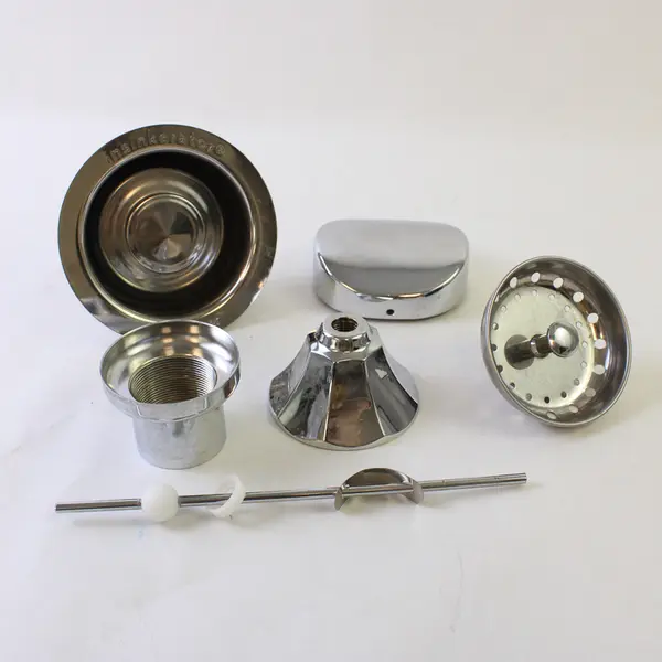 InSinkErator Lot of Assorted Plumbing Sink Strainer Parts Used