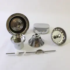 InSinkErator Lot of Assorted Plumbing Sink Strainer Parts Used