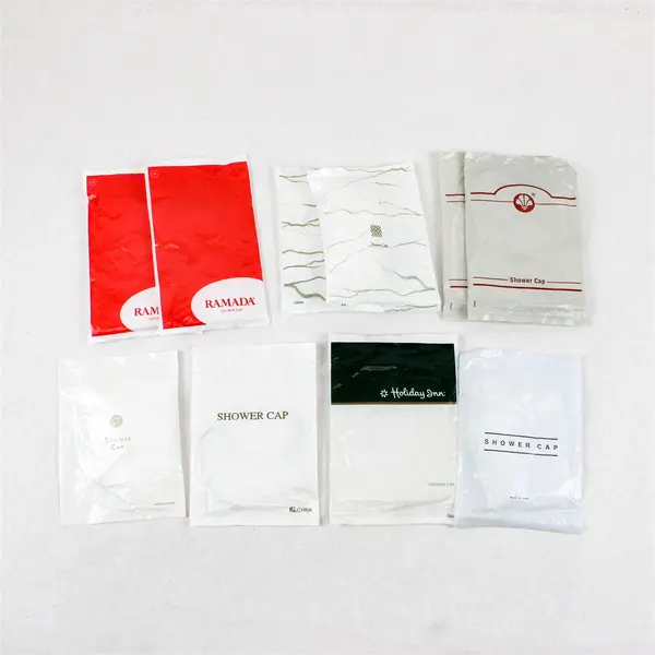 Lot of 10 Hotel Toiletries Shower Caps Travel Disposable New