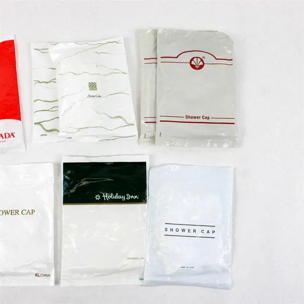 Lot of 10 Hotel Toiletries Shower Caps Travel Disposable New