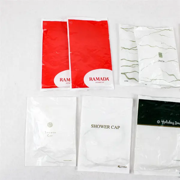 Lot of 10 Hotel Toiletries Shower Caps Travel Disposable New