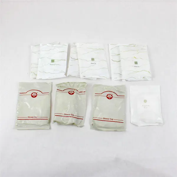 Lot of 10 Hotel Shower Caps Travel Guest Bathroom New