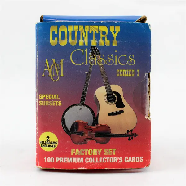 108 ACM Country Classics Series I Collector's Cards Factory Set