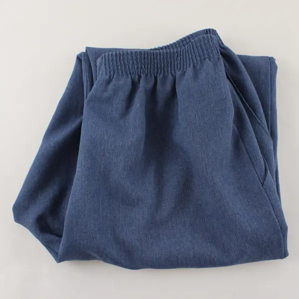 Briggs New York Blue Elastic Waist Pull-On Pants Women's Size 12
