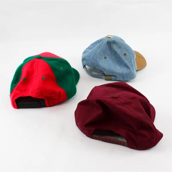 Lot of 3 Adjustable Baseball Caps Ho Ho Ho Tri-Met Tualatin Valley