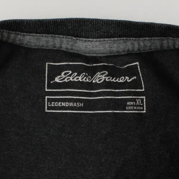 Eddie Bauer Dark gray Legendwash Short-Sleeved T-Shirt Men's XL
