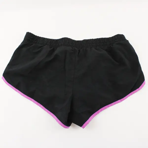 Old Navy Womens Small Black Pink Magenta Lined Running Shorts