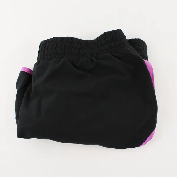 Old Navy Womens Small Black Pink Magenta Lined Running Shorts