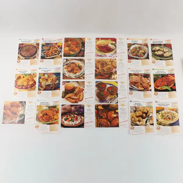 2+ lb Lot of Recipe Cards Clippings and Printouts Paper Ephemera