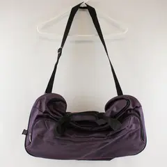 Dark Plum Purple Duffle Bag Travel Luggage 22"
